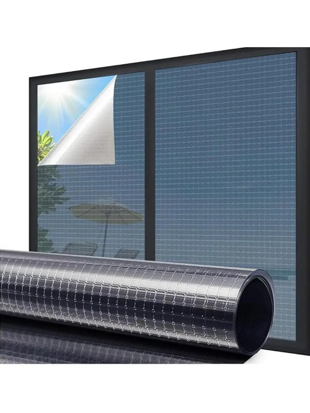 One Way Window Privacy Film 2 Rolls 17.5